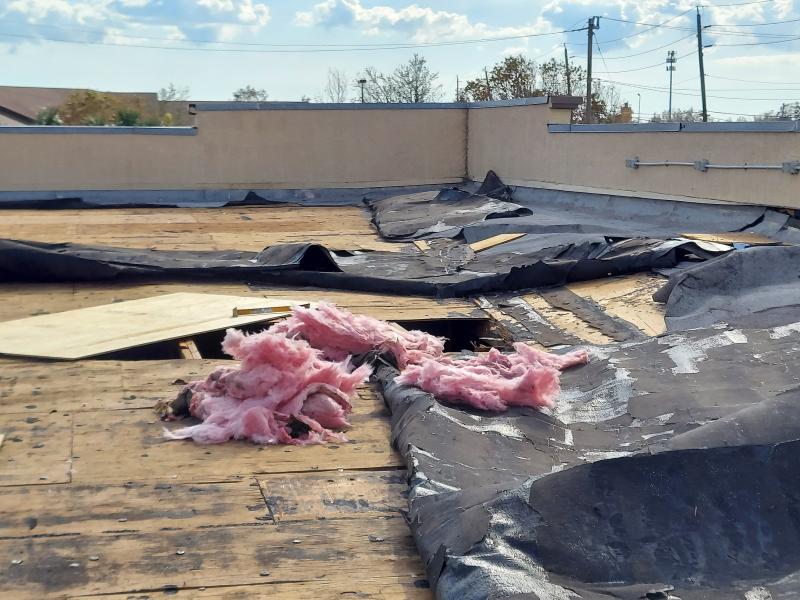 Hurricane Ian roof damage