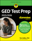 GED Test Prep 2025/2026 for Dummies: Book + 3 Practice Tests Online By Tim Collins Cover Image