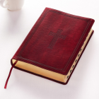 KJV Super Giant Print Lux-Leather Burgundy  Cover Image