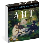 Art Page-A-Day® Gallery Calendar 2025: The Next Best Thing to Exploring Your Favorite Museum By Workman Calendars Cover Image