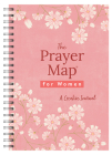 The Prayer Map for Women [Cherry Wildflowers]: A Creative Journal (Faith Maps) By Compiled by Barbour Staff Cover Image