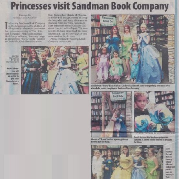 Princesses Visit Sandman Books