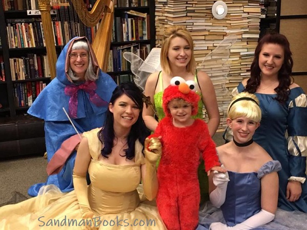 Sandman Storytime 2016 Disney Princess Princesses Belle Beauty and the Beast Disney Fairies Childrens Kids Florida Fun Punta Gorda Fairy Tale Story Telling Story Time Library Bookstore