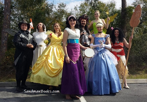 Sandman Storytime 2017 Sandman Books Bookstore Storytime Kids Childrens Tourism Tourist Disney Princess Princesses Frozen Elsa Anna Punta Gorda Florida Fun